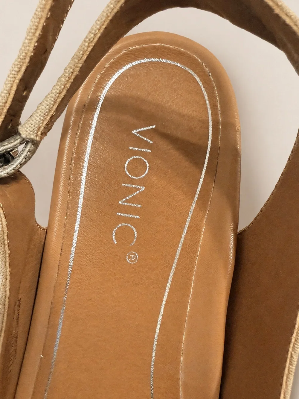 Vionic espadrilles brown espadrille